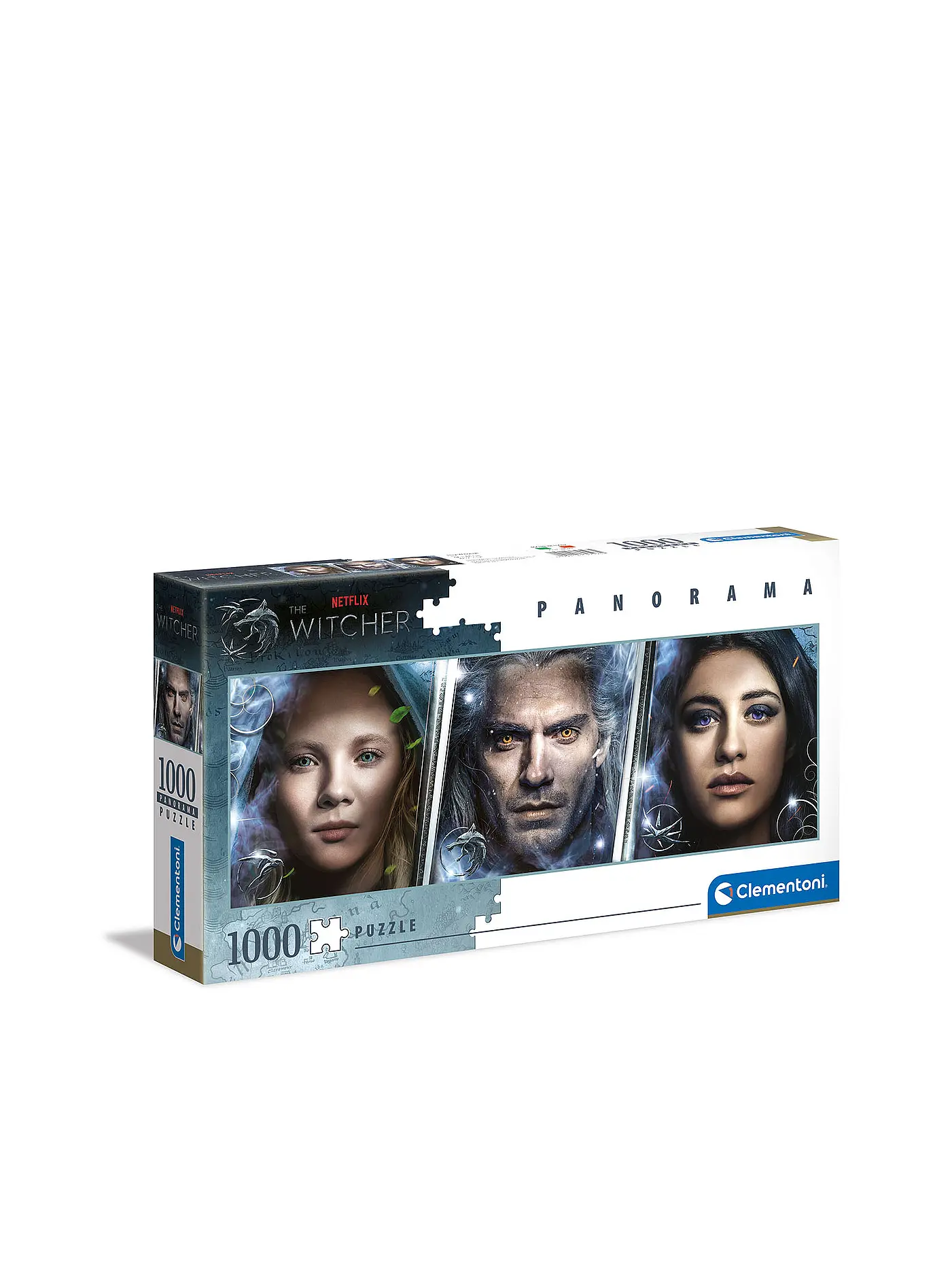 CLEMENTONI | Puzzle - Panorama - The Witcher 1000 Teile | 
